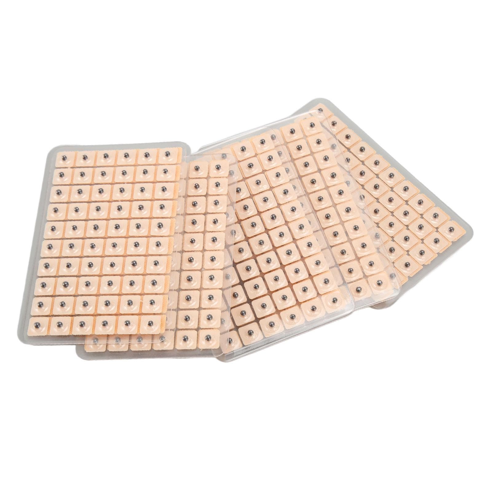 600Pcs Acupressure Ear Beads Massage Acupoint Pressure Stimulation Paste Stone Needle Ear Counts