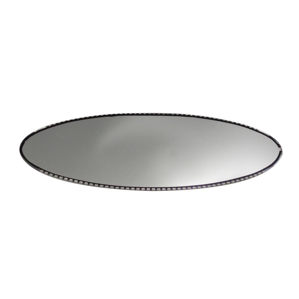 For BMW E46 M3 E39 M5 Oval Rear View Mirror Auto Dimming Replacement Glass Cell