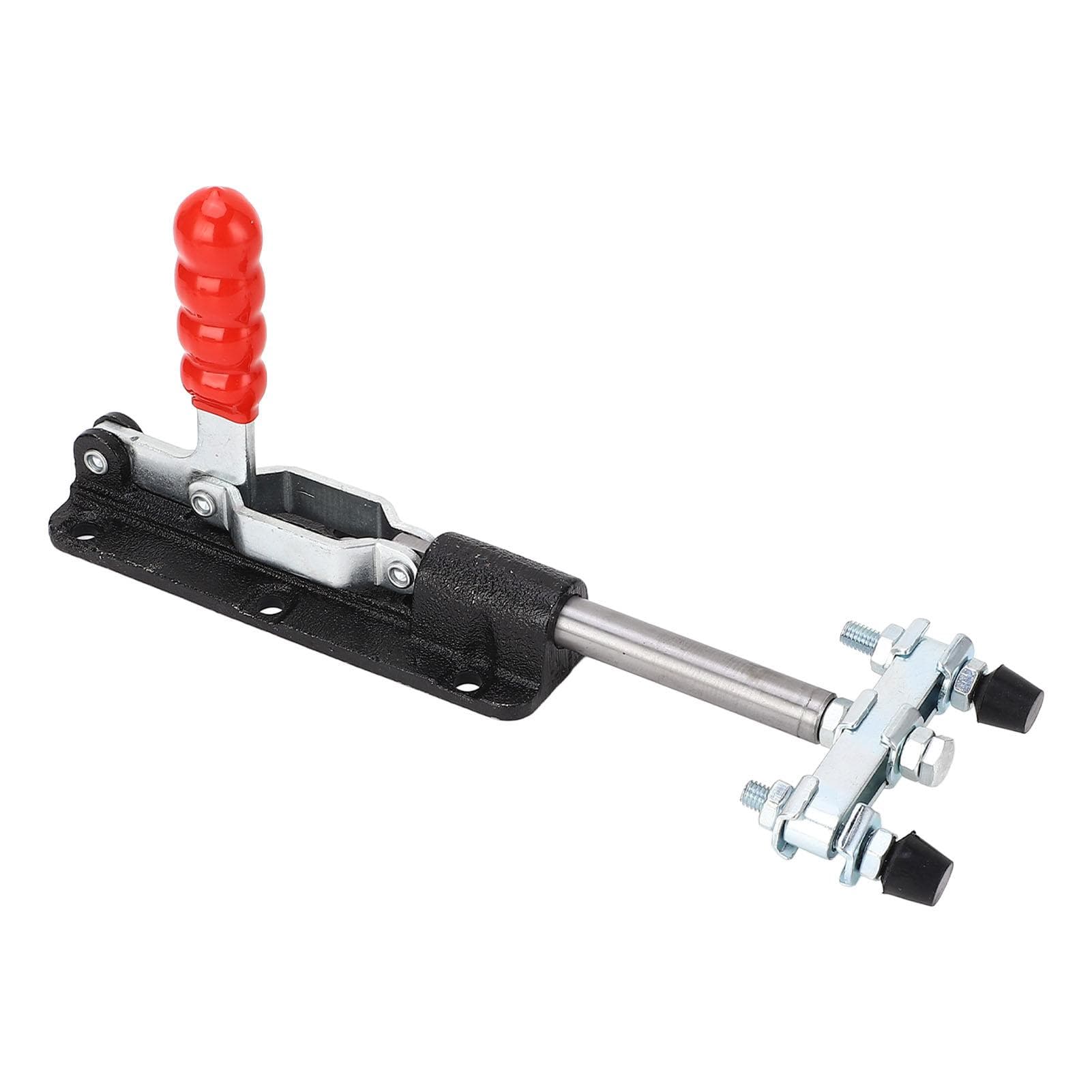 Double Head Toggle Clamp 80mm Stroke 350kg Clamping Force 185 Degree Handle Opening Quick Release