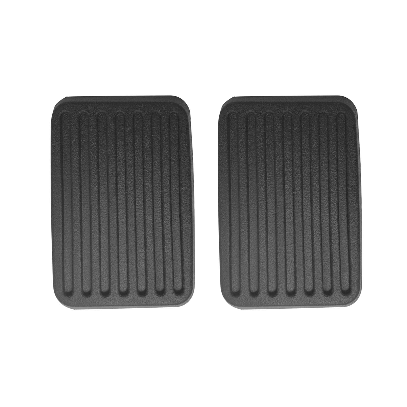 2Pcs Brake Clutch Pedal Pad Rubbers Replacement for Hyundai Accent Getz Elentra Excel Scoupe 3282524000 black