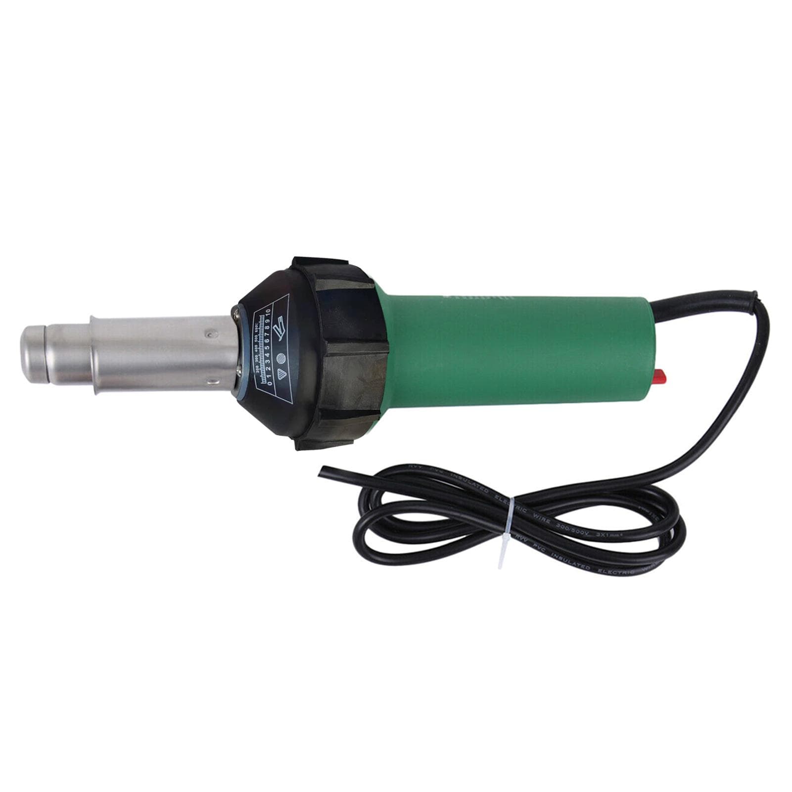 1600W Hot Air Welding Machine Kit Plastics Heat-Welders Tools Set with Welding Speed Nozzle & UK Plug