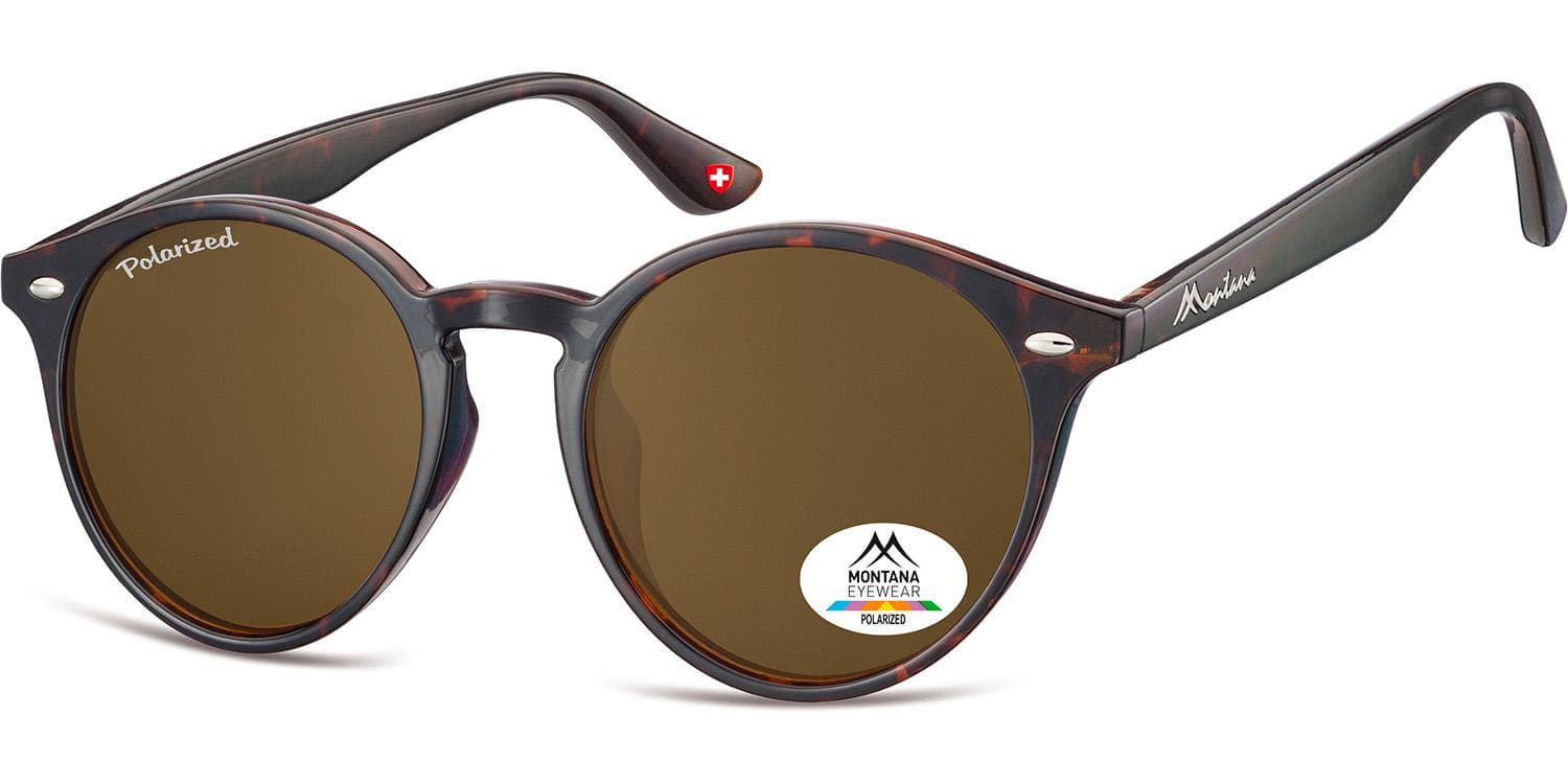 Genuine MONTANA Polarized Round Sunglasses New Brand Design Vintage Men Women Sun Glasses UV400