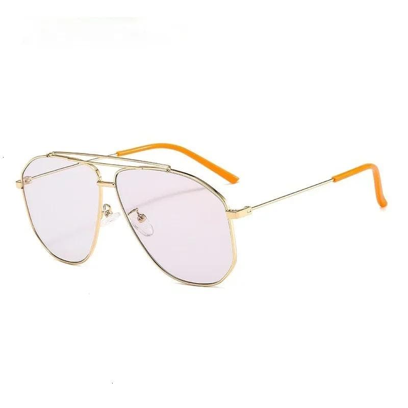 New Women Sunglasses Retro Large Frame UV400 Protection Trendy Outdoor Sun Glasses for Holiday Beach