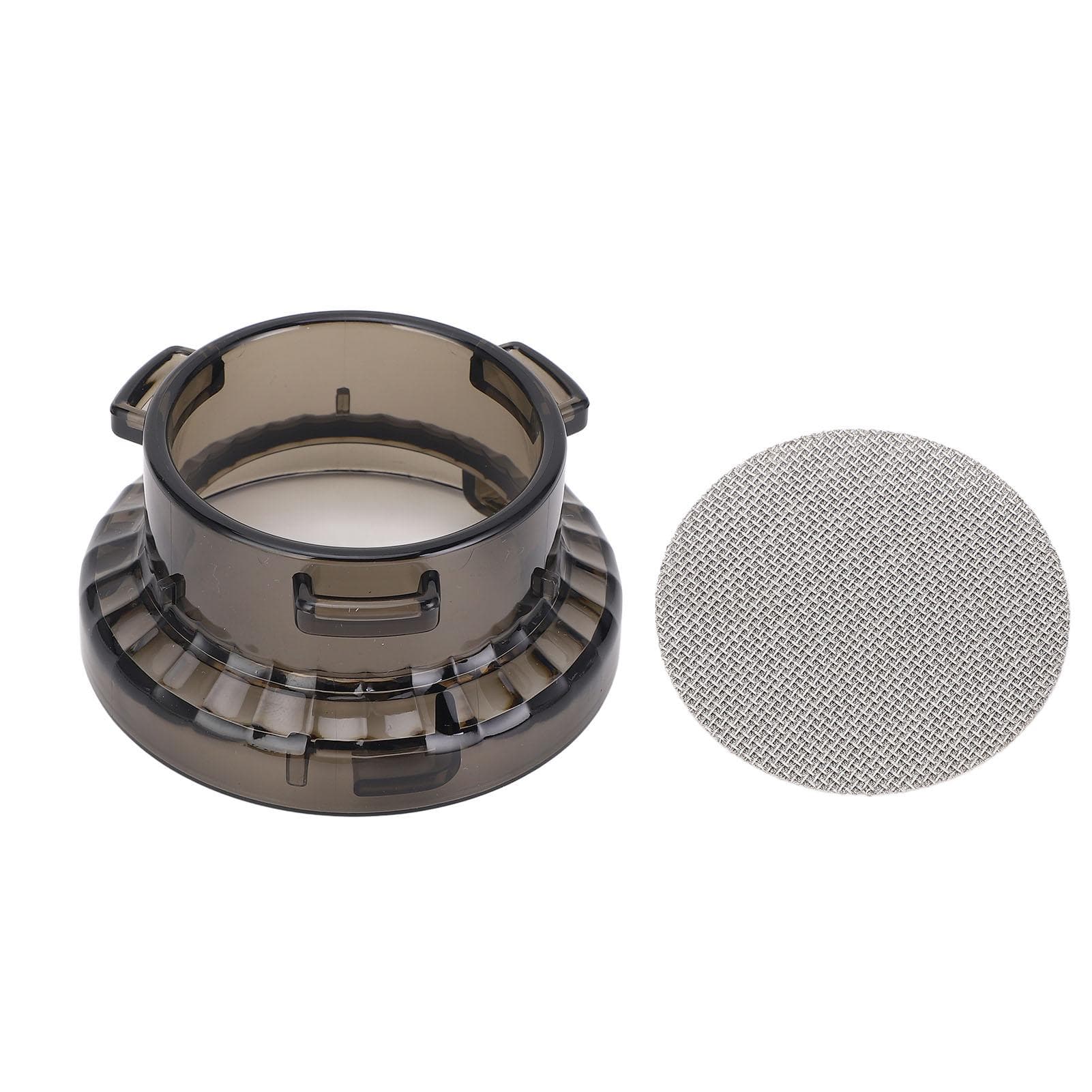 54mm Dosing Funnel Puck Screen Set ABS Portafilter Dosing Funnel Filter Screen for 8series Coffee L(for 6.5-9kg)