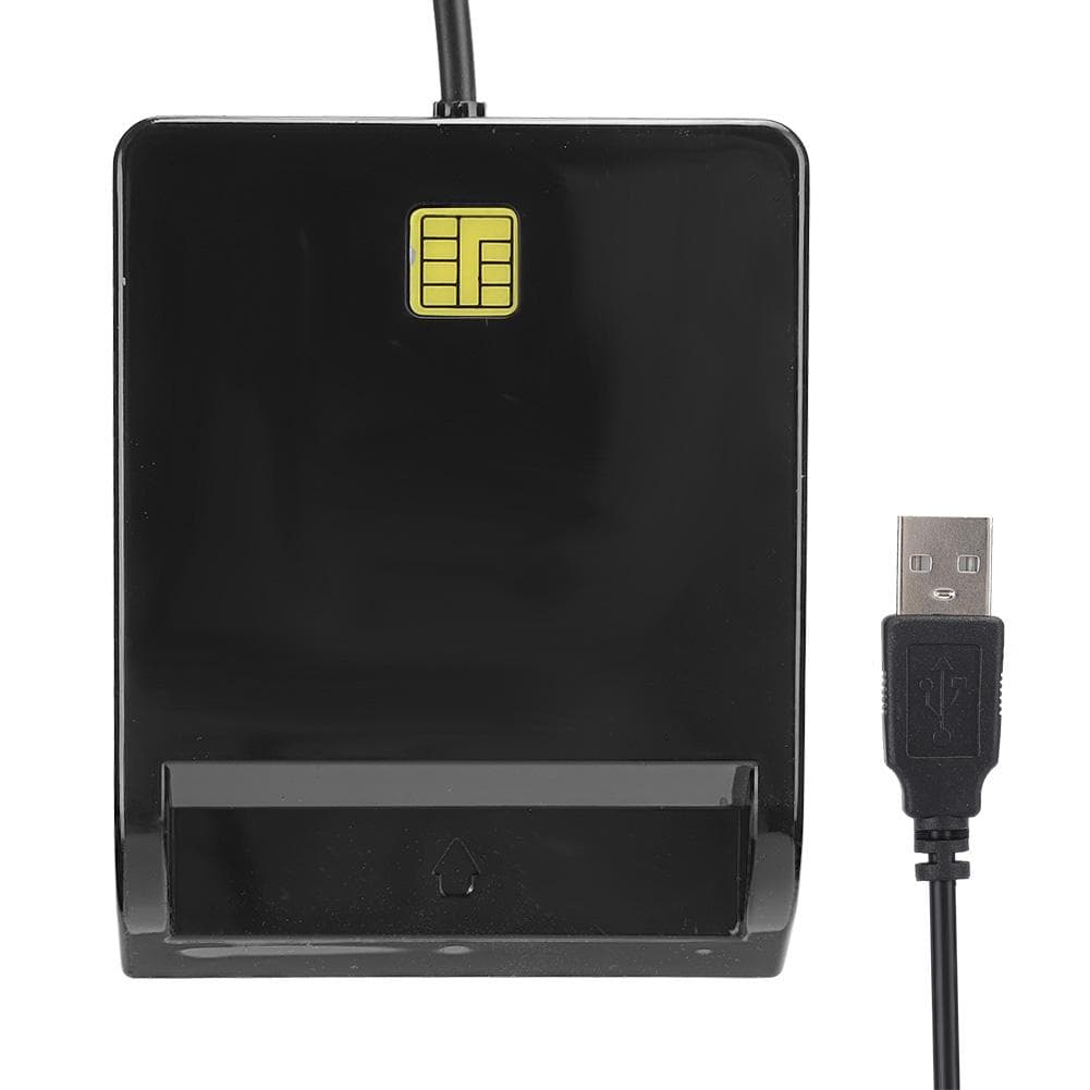 USB2.0 multi Function Smart card reader for M2 MS Bank ID SIm Memory CAC Card white
