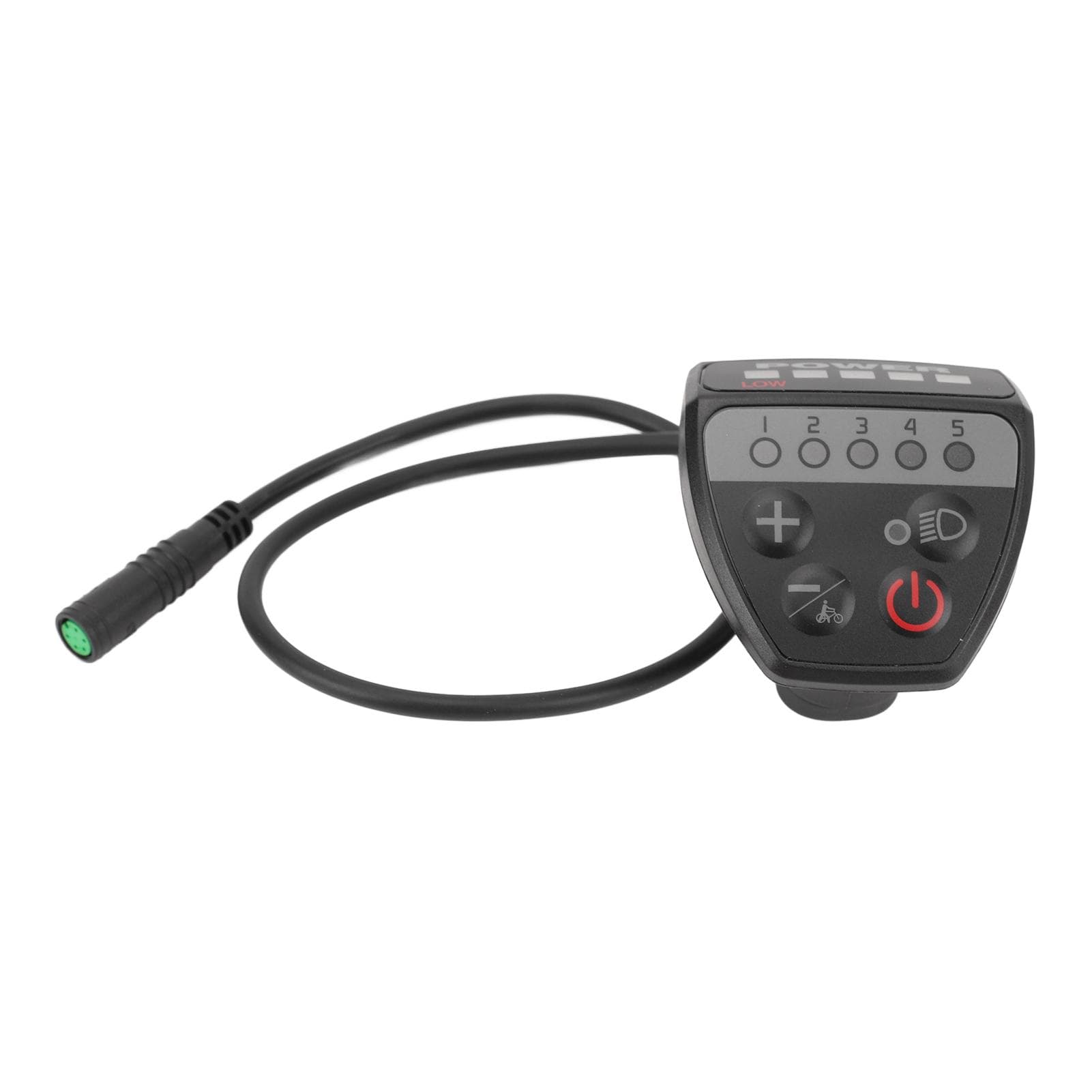 Electric Bike LED Display Speed Controller Smart Lightweight 24v 36v 48v Water Resistant 5pin Speed