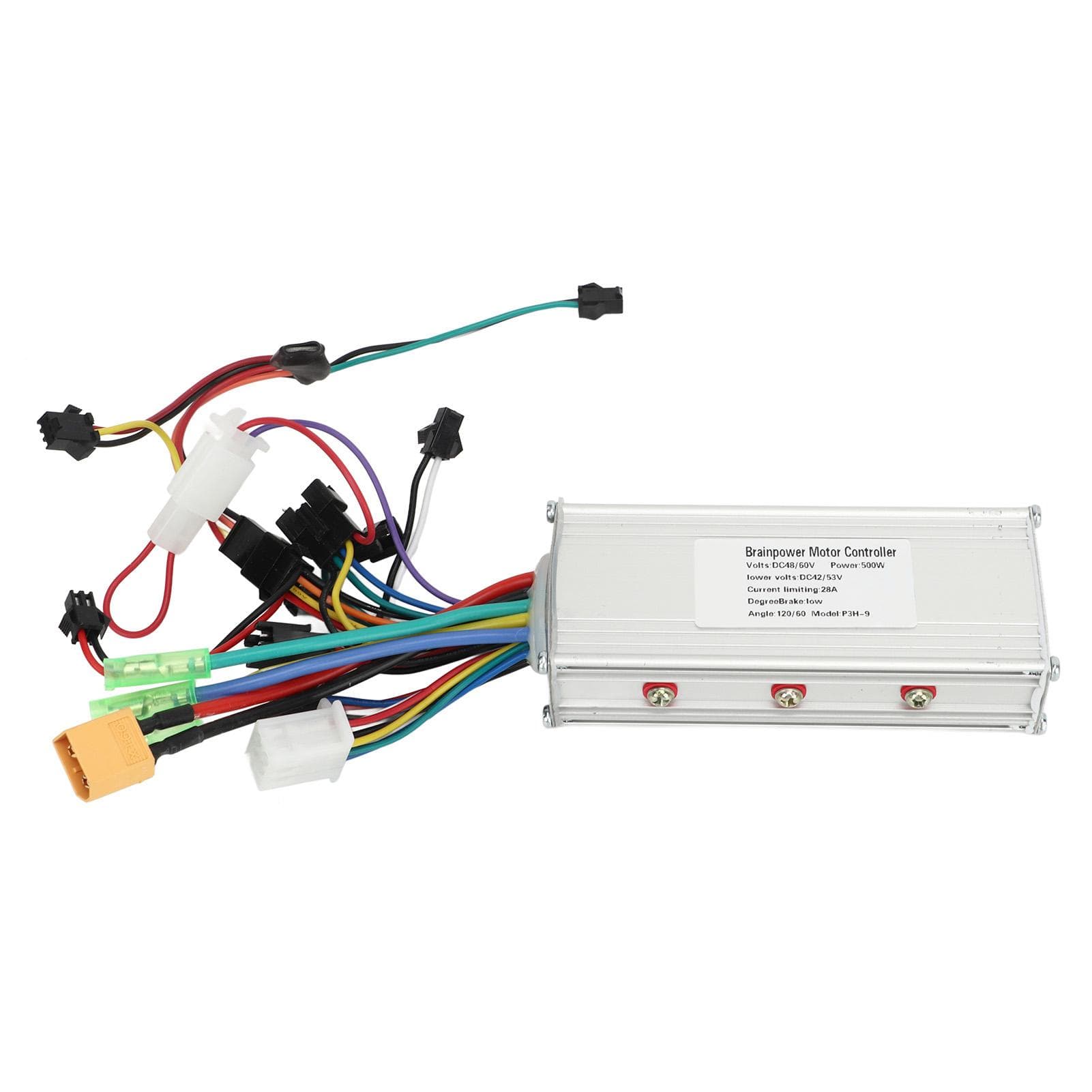 48V 60V 500W Controller Waterproof Electric Scooter Controller with Display for DIY Electric Bike