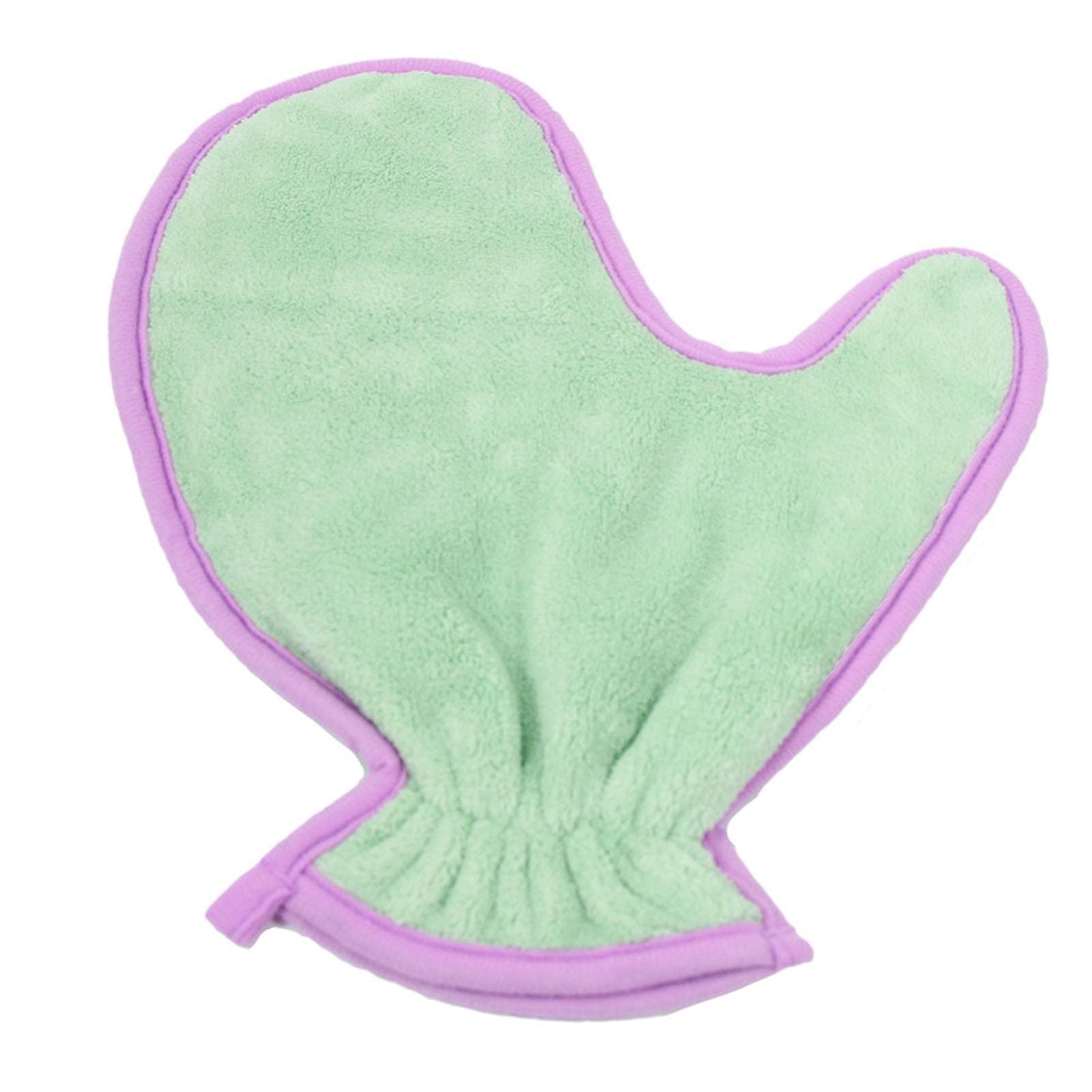 Pet Cleaning Towel Glove Fiber Super Absorbent Reusable Cat Dog Bath Towel Pet Care Tools Green green