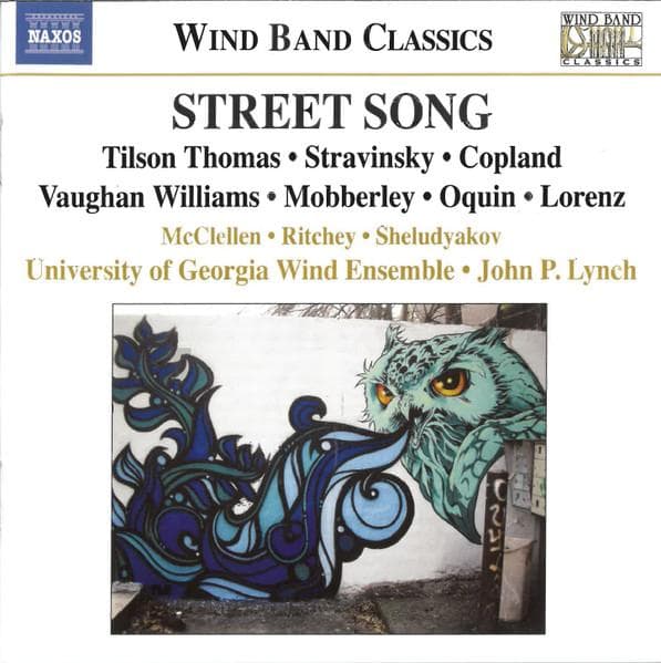 CD UNIVERSITY OF GEORGIA WIN - Street Song 8572917 Naxos 2012 US Classical Used
