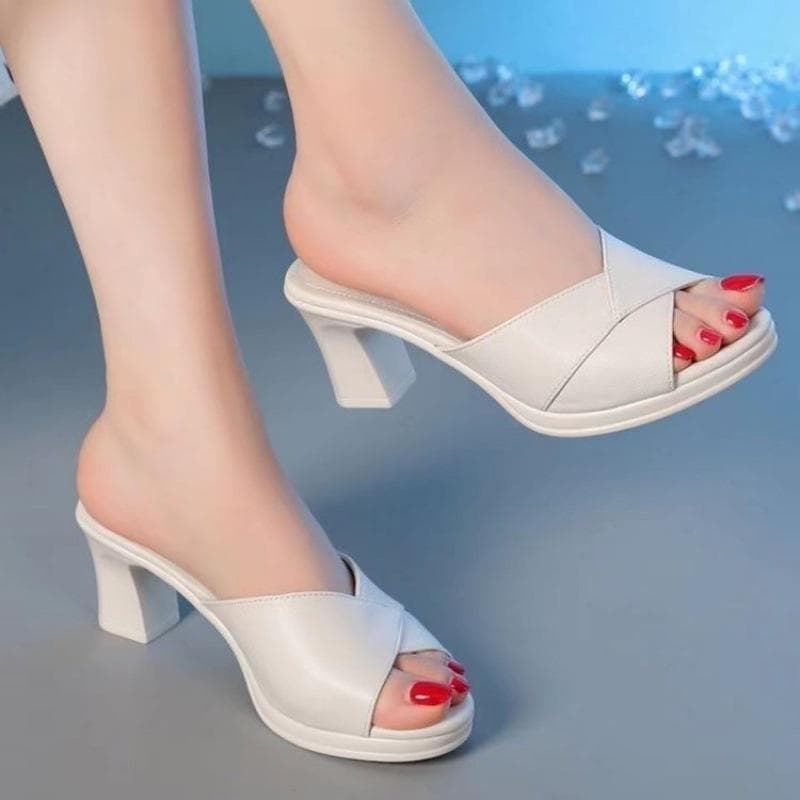 Women Sandals Summer Fashion Women Comfortable Platform Sandals Female Casual Breathable Slippers Shoes 40 white