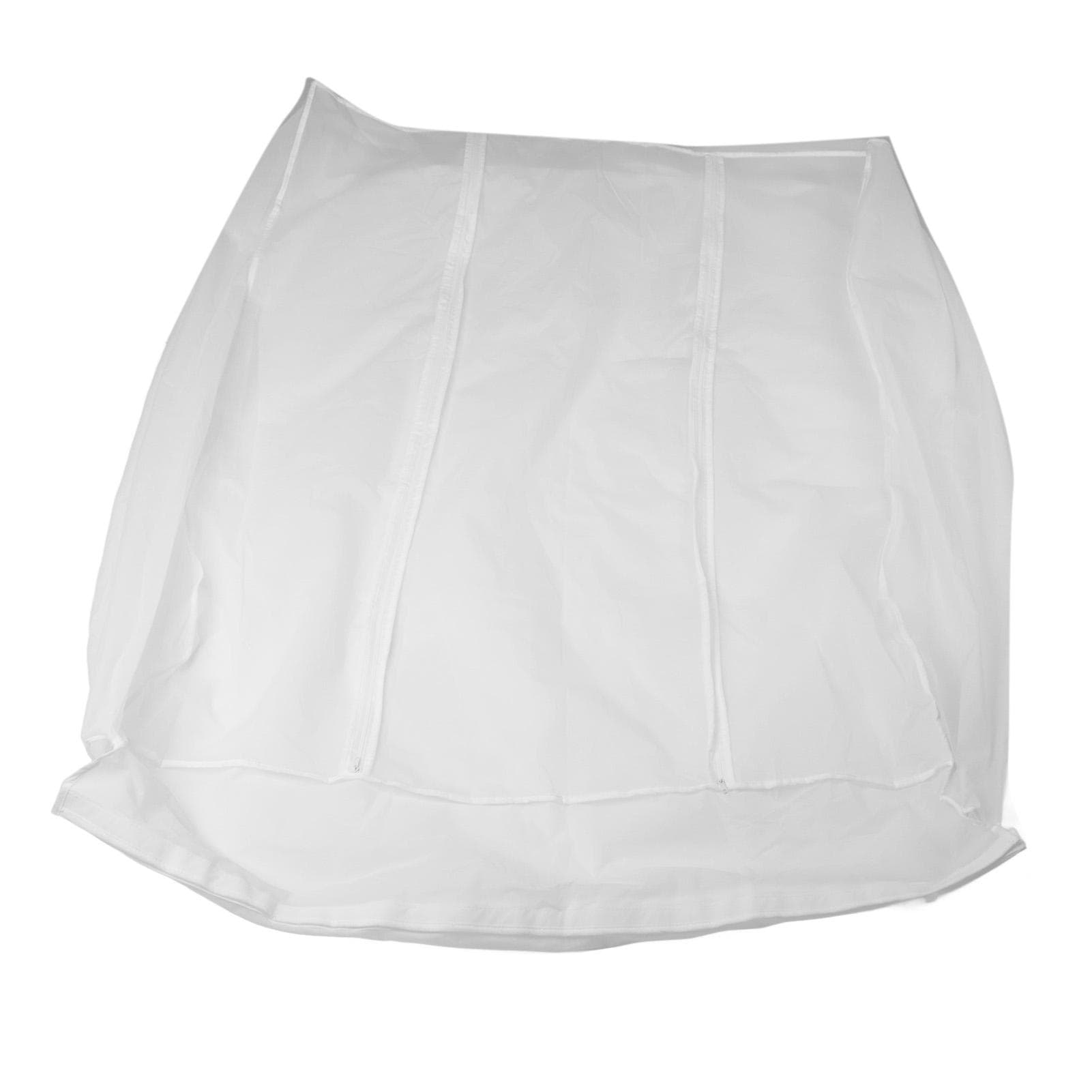 Super Large Transparent 3D Zipper Clothes Dust Cover Wardrobe Storage Bag Waterproof Dustproof Suit