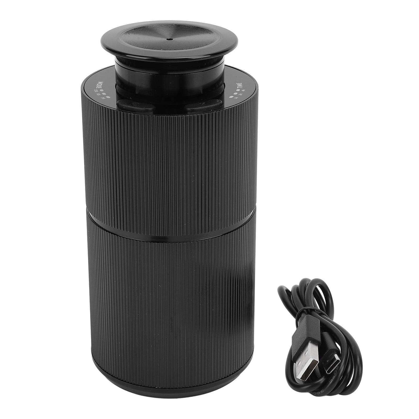 Car Home Diffuser Black 50m3 USB Vertical Spraying Quiet 800MAH Adjustable Scent Concentration With