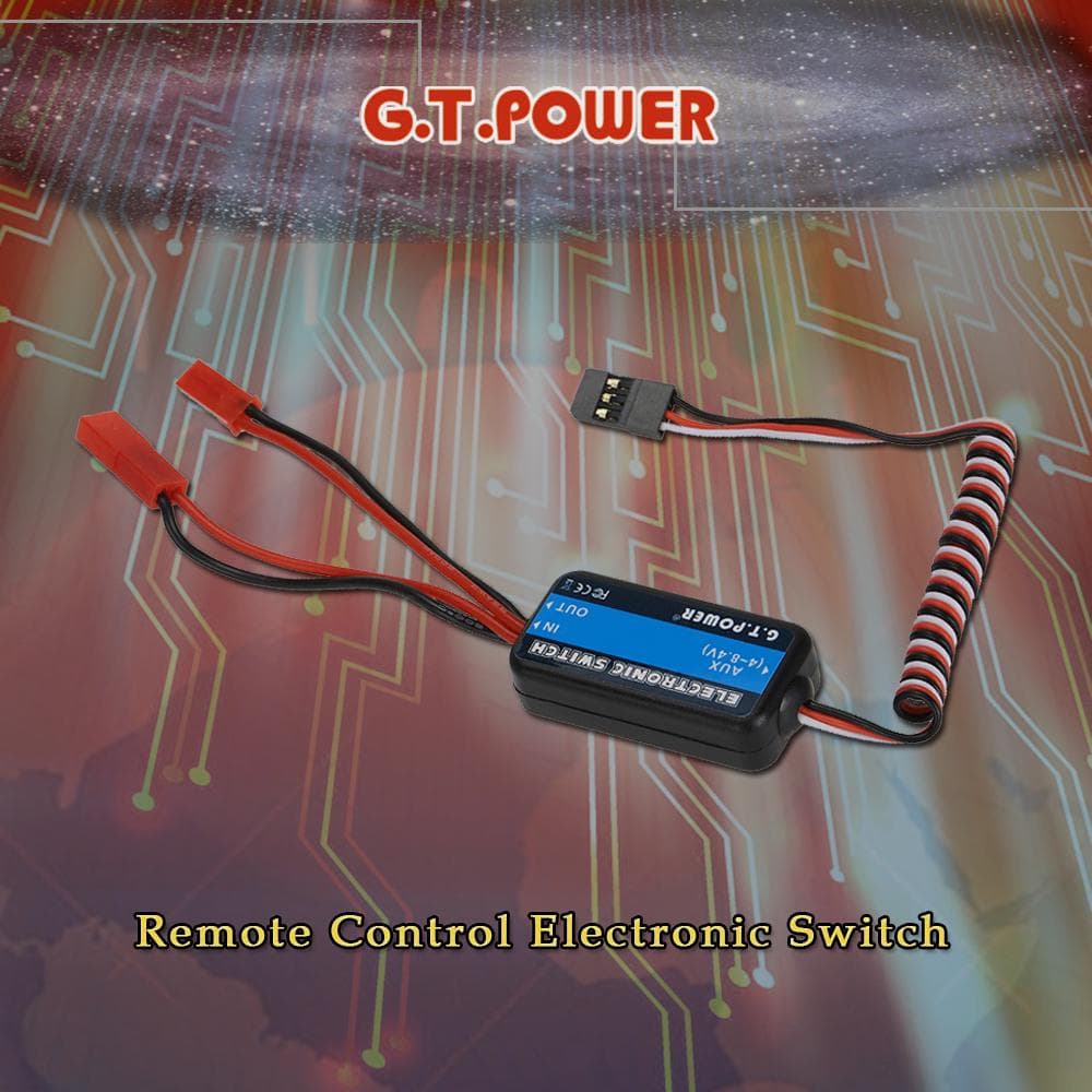 G.T.POWER Remote Control Electronic Switch for RC Airplane Helicopter Car