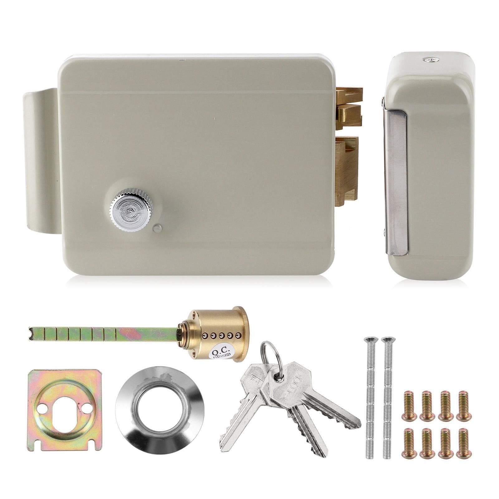 9?12V Electric Door Strike Lock Door Access Control 2?Wire Electromagnetic Locks for Community