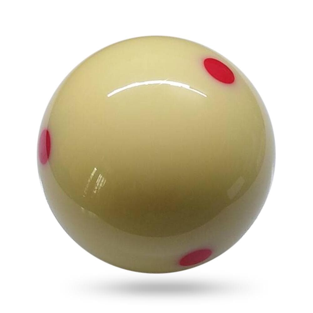 1 PCS White Cue Ball 57.2MM Billiard Ball Aramith Cue Ball red
