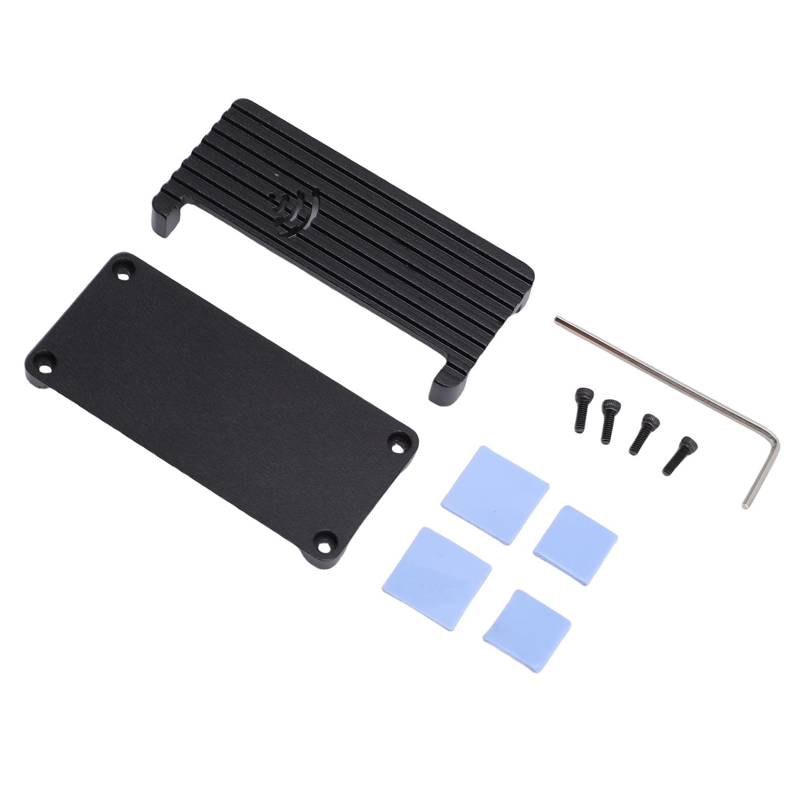 Aluminum Alloy Heatsink Case for RasPi Zero 2 W Heatsink Case Protective Cover Shell 2.6x1.2x0.5in