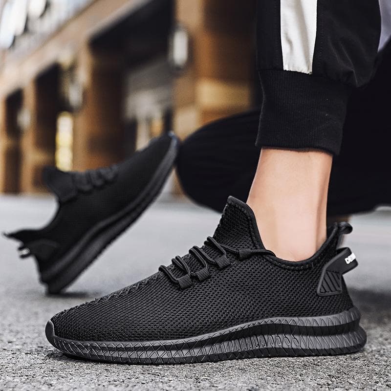 Four Seasons Mesh Men's Shoes Fashion Slip-on Men's Sports Shoes Mesh Lightweight Sports and Leisure Shoes 47