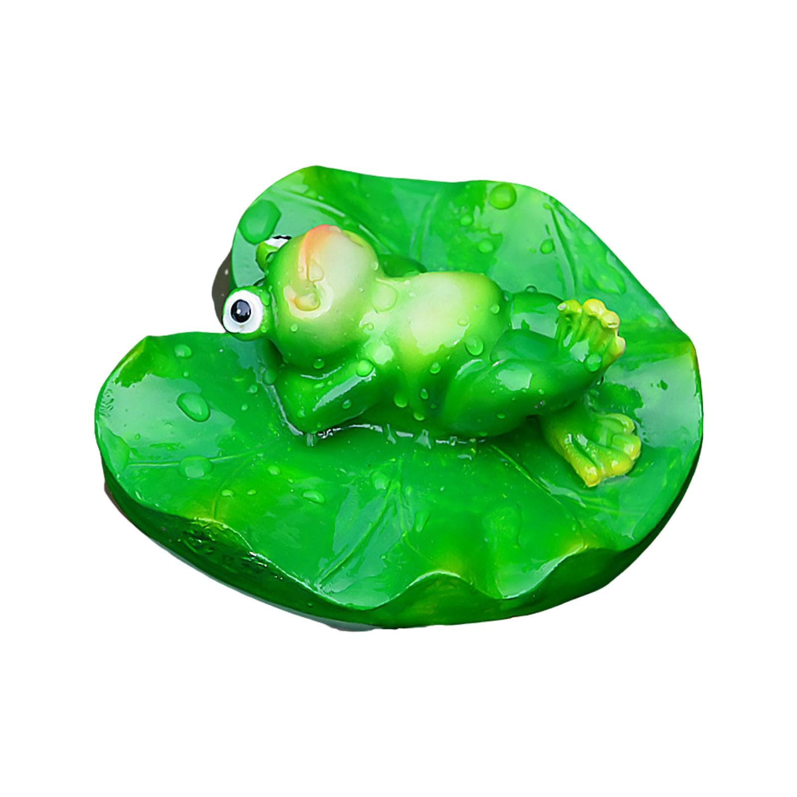 Floating Leaf Decoration Resin Fake Leaves Staue Ornament for Pool Fountain Aquarium Water