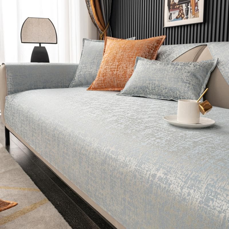 Universal Sofa Cover Jacquard Non-Slip Sofa Cushion Chenille Couch Cushion Slipcovers for Living Room Armrest Backrest Towels 70x70cm 1pcs