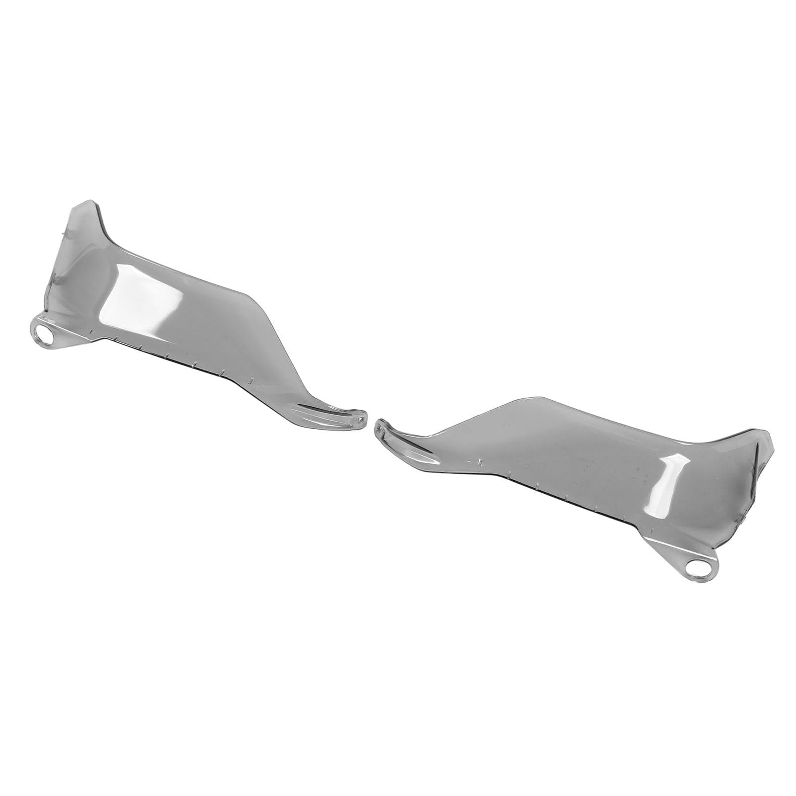 1 Pair Motorcycle Handguard Enhanced Comfort High Strength Sturdy Hand Guard Shield Protector Cover gray