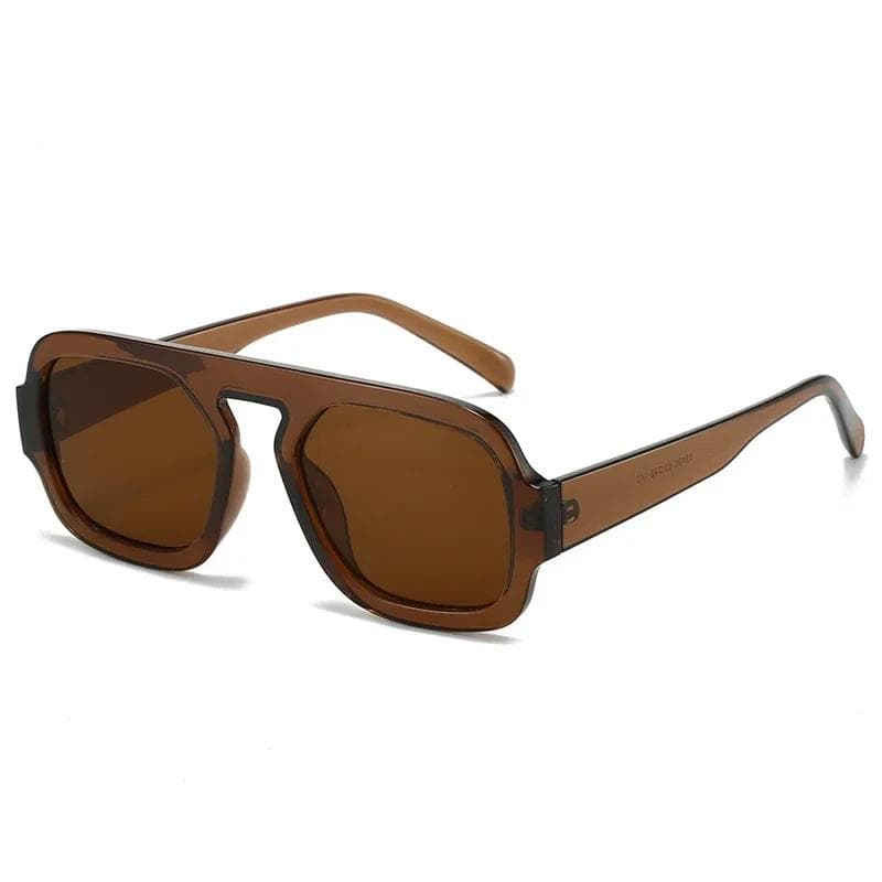 Retro Square Sunglasses Women Fashion Gradient UV400 Punk Sun Glasses Brand Design Shades for Men