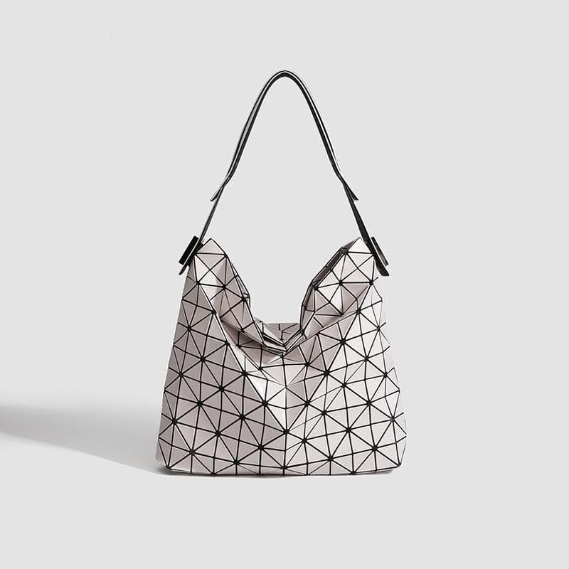 Large-capacity Underarm Bag, Casual and Versatile Commuting Bag, Geometric Diamond-shaped Large-capacity Single-shoulder Handbag