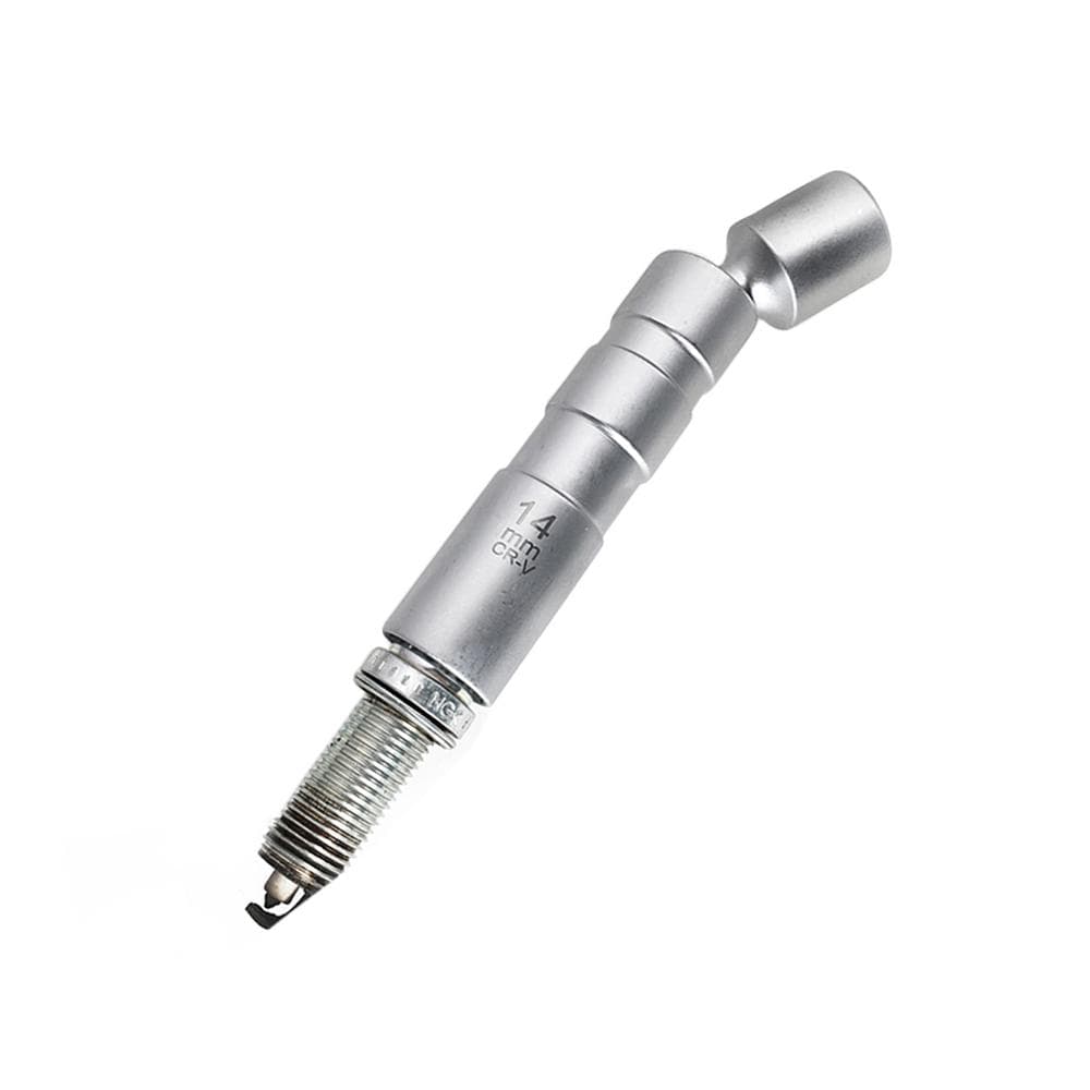 14mm Thin Wall Spark Plug Socket Drive 12-Point Spark Plug Sockets Laser Tools silver