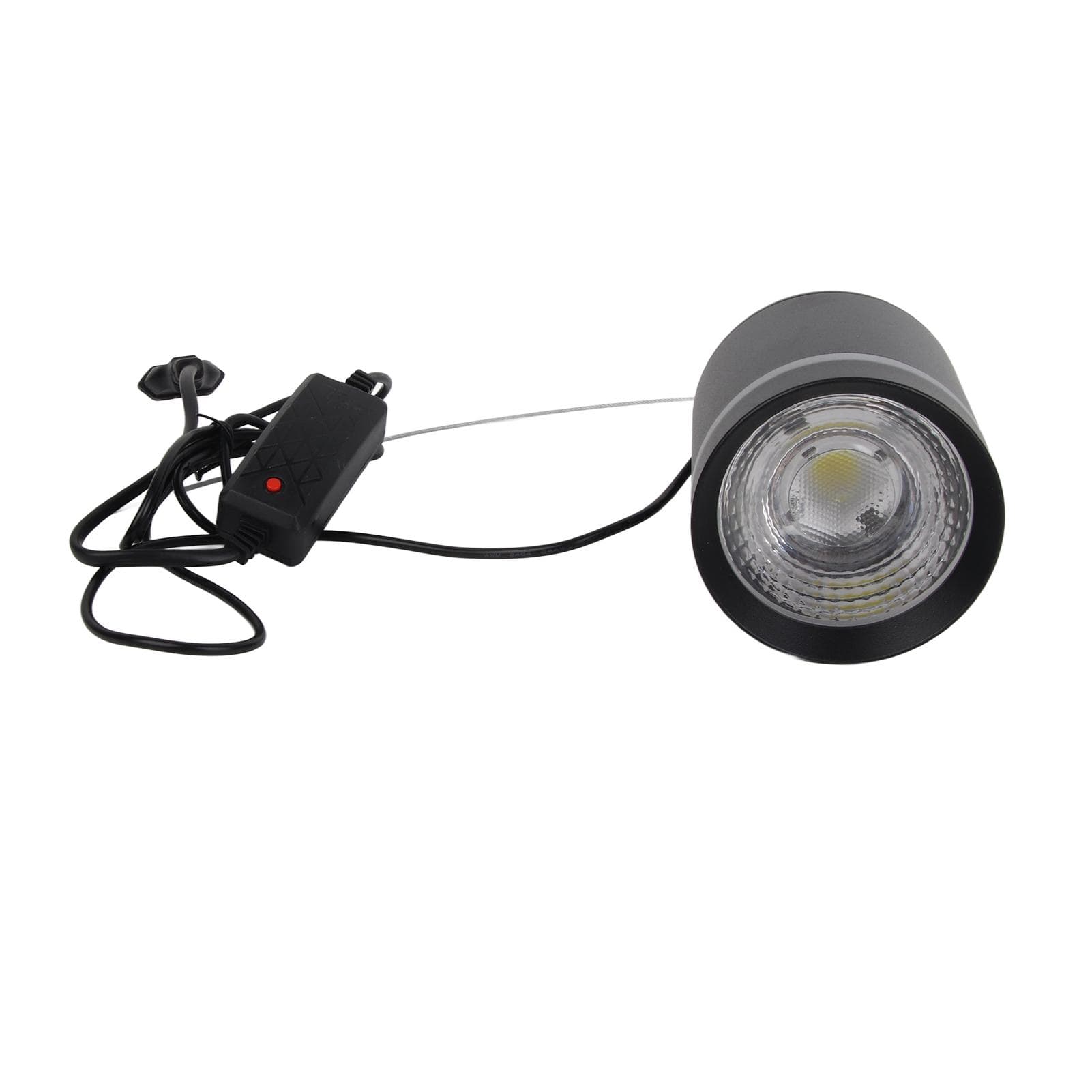 Saltwater Fish Tank Light Full Spectrum Fish Tank Lamp for Coral Planted Aquarium Fish Tank Black