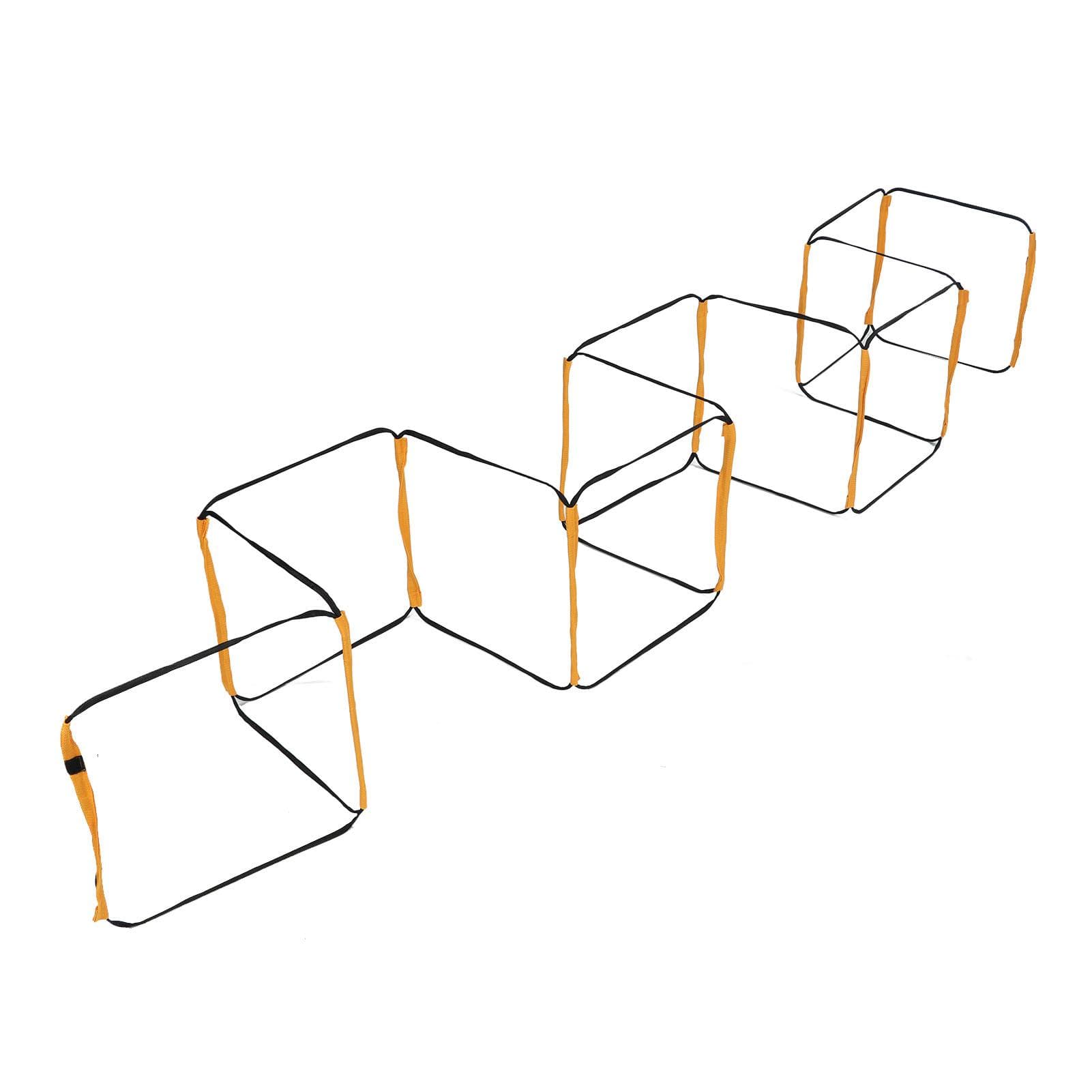 12 Rung Fixed Agility Ladder Speed Training Ladder With Storage Bag For Basketball Soccer Football