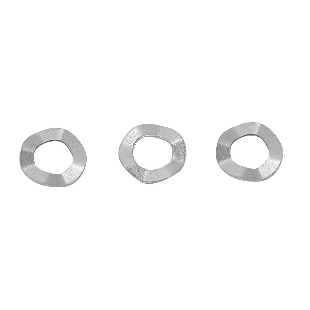 M10 20pcs Stainless Steel Wave Washer Gasket Spring Washers Lock Tools