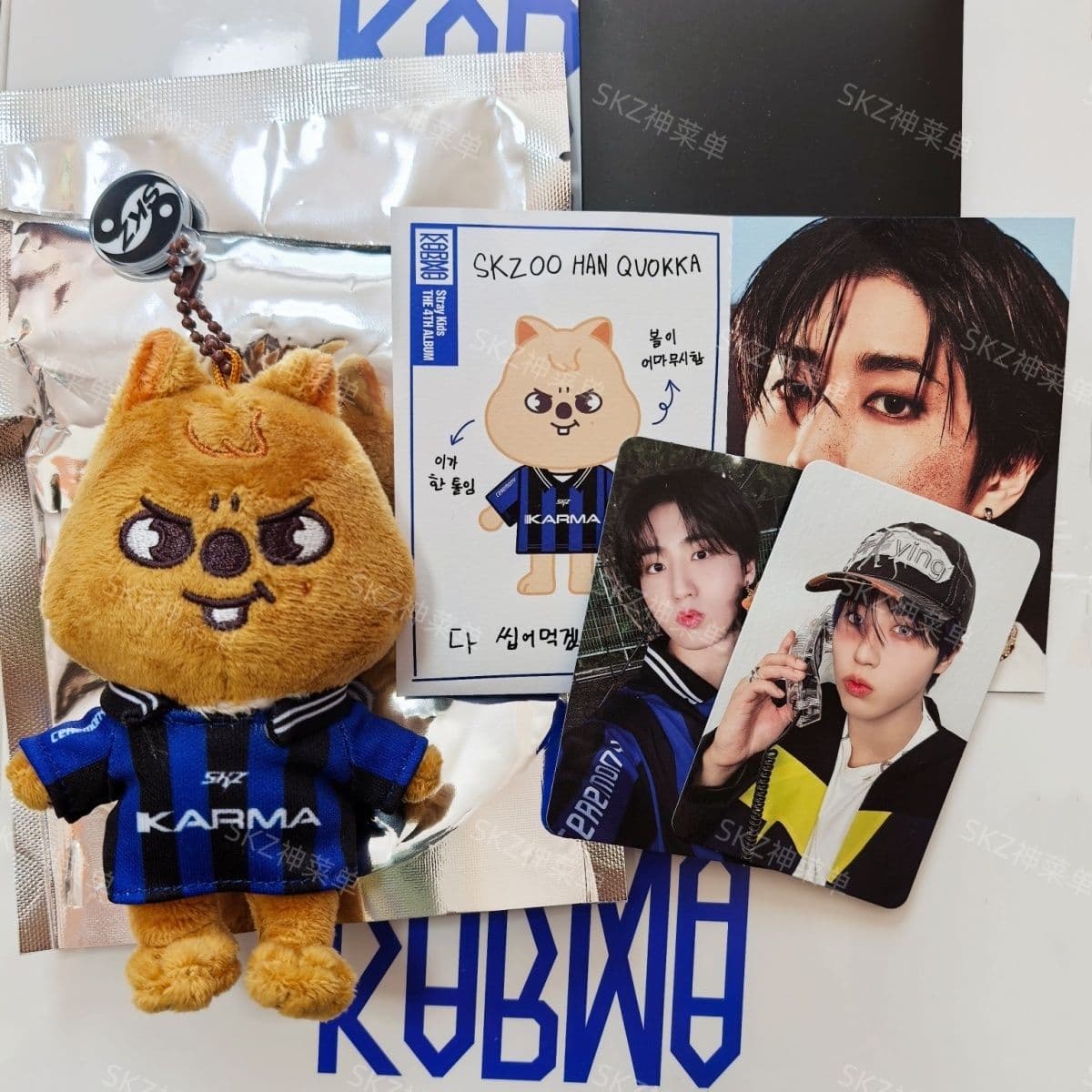 Stray kids KARMA SKZOO version Kpop gift SKZ HyunJin BongChan Lee know Changbin han
