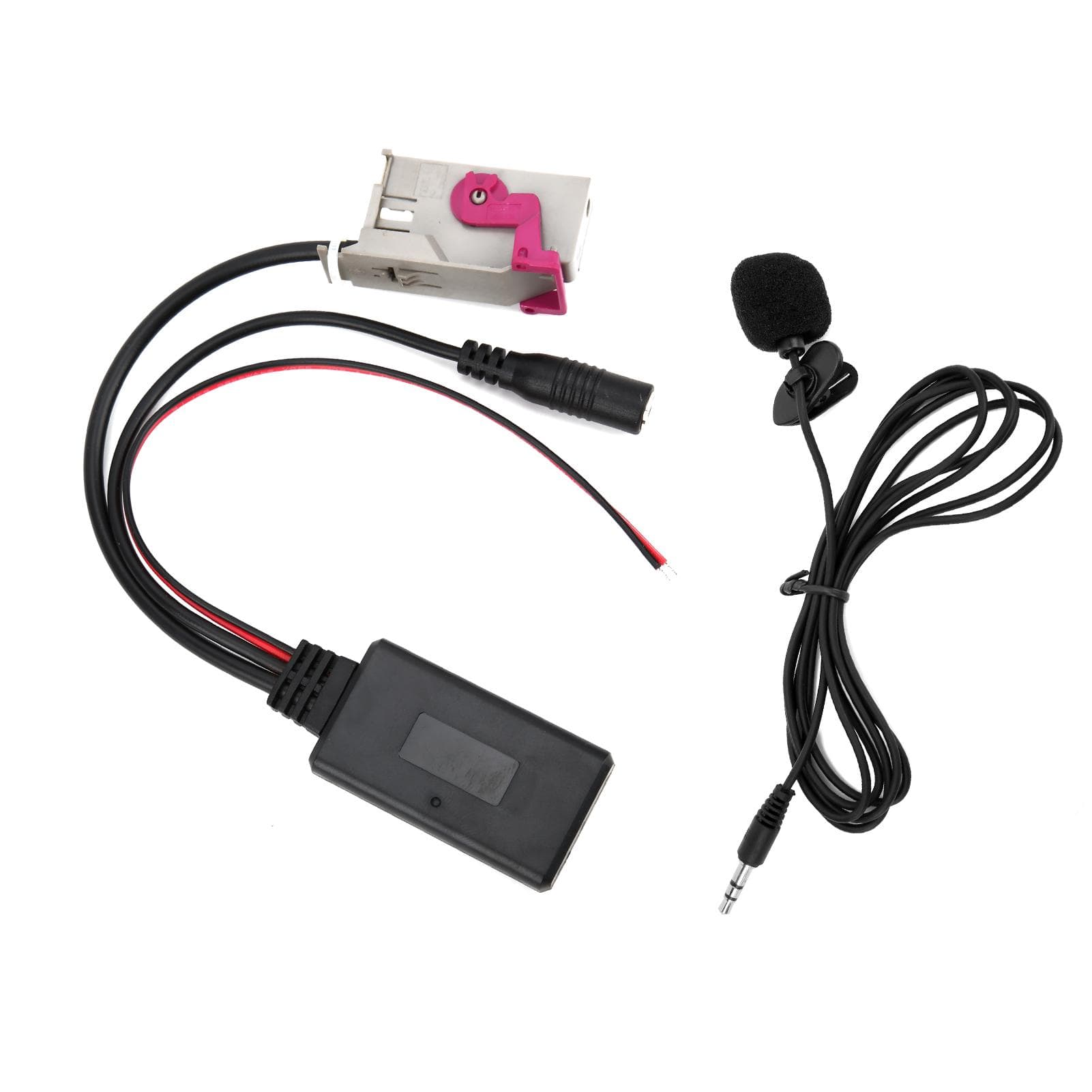 Car Bluetooth Module AUXIN Cable Wireless Microphone Adapter Replacement for A3 A4 A6 A8 TT R8 RNSE
