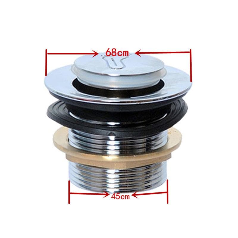 DIY Bathtub Spring Up Drains Bath Shower Basin Sink Drain Filter Strainer Waste Finished Drainer Bathroom Waste Finished