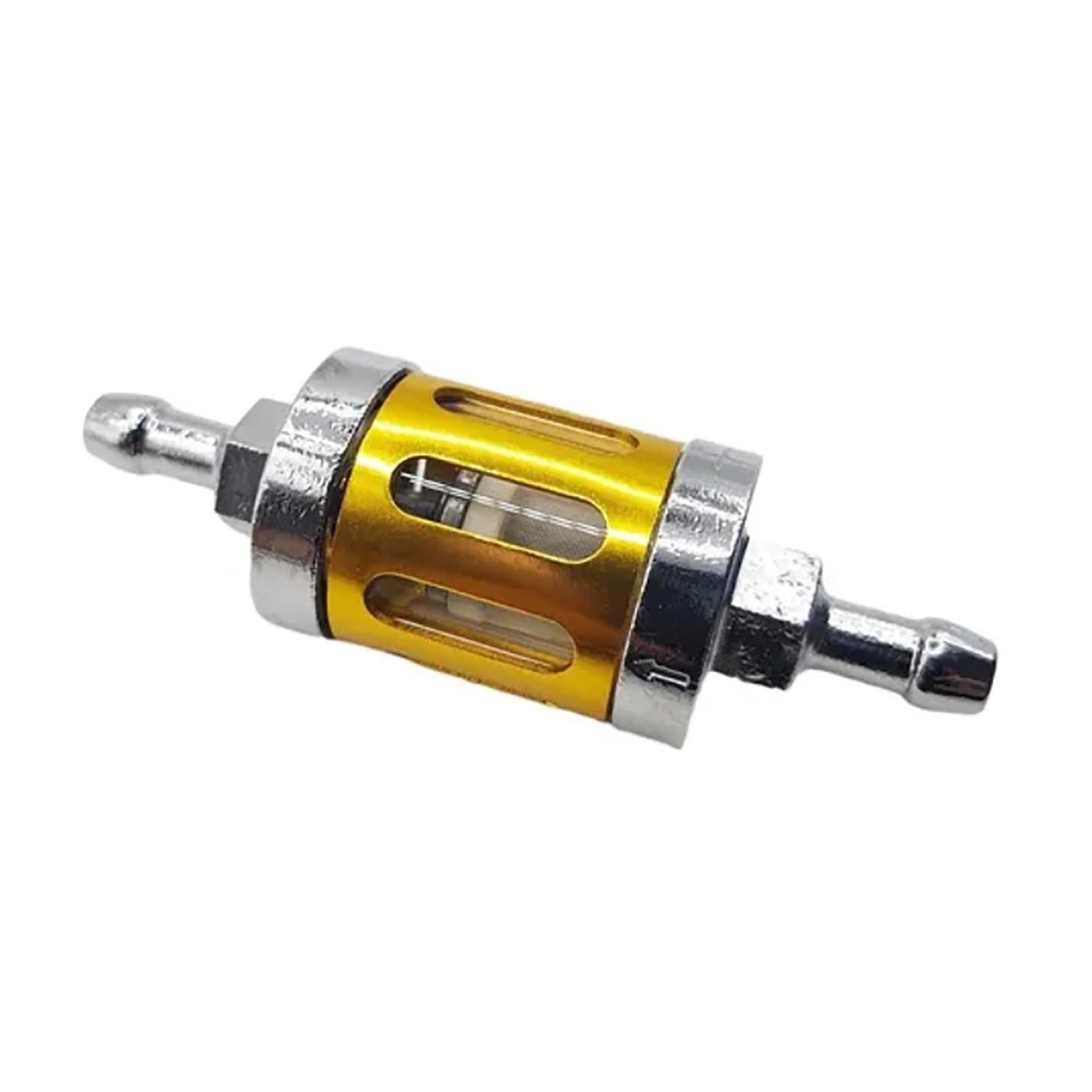 Oil Filter Strong Strength Metal Golden Powerful Filtering Stain Resistant Rust Proof Fuel Filter