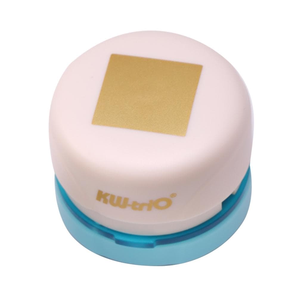 KW-triO Craft Hole Punch Handmade Scrapbook Paper Puncher Scrapbooking Maganetic Punches Crafting Squared