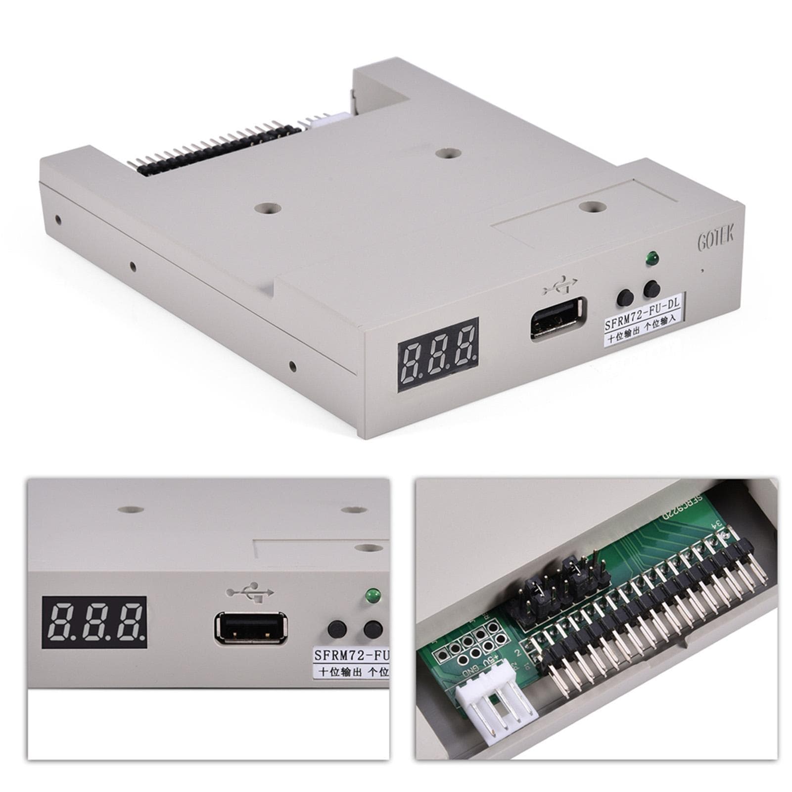SFRM72-FU-DL USB Floppy Drive Emulator for Yamaha Korg Roland 720KB Electric Organ