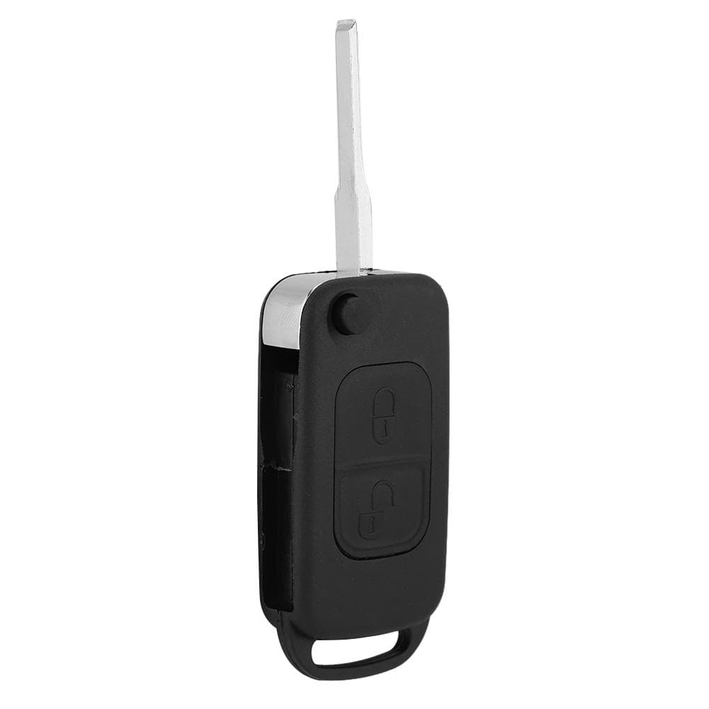 Flip 2 Button Remote Key Fob Case Shell Cover Fit For Mercedes Benz SLK Class E113 ACES W168
