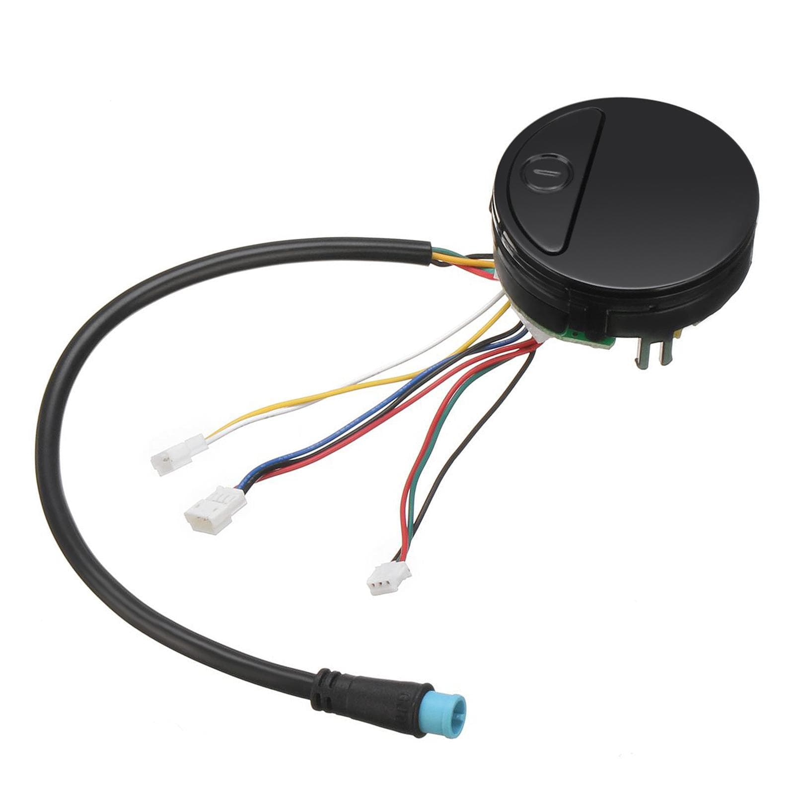 BT Dashboard with Cover Replacement for Ninebot Es2 ES3 Es4 Electric Scooter Circuit Board black