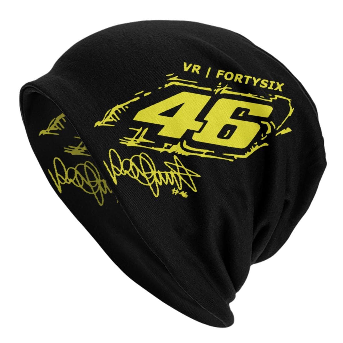 Rossi Skullies Beanies Caps Unisex Winter Warm Knitting Hat Women Unisex Cool Adult Motorcycle Racing Bonnet Hats Outdoor Ski Cap Beanies Hat