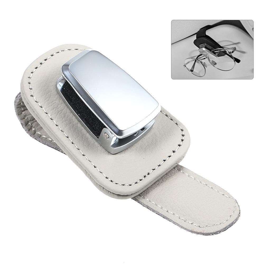 Glasses Holders for Car Visor Sunglasses Holder Clip Hanger Eyeglasses Mount grey