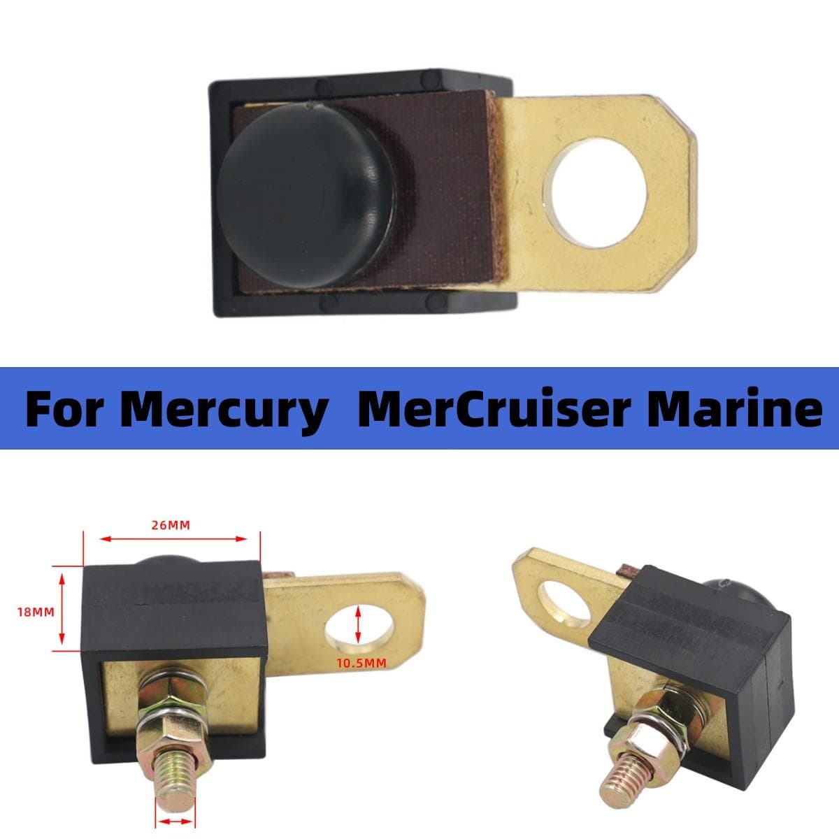 90 Amp Starter Fuse Assembly For Mercury MerCruiser 88-79023A91 9-15510 18-8220