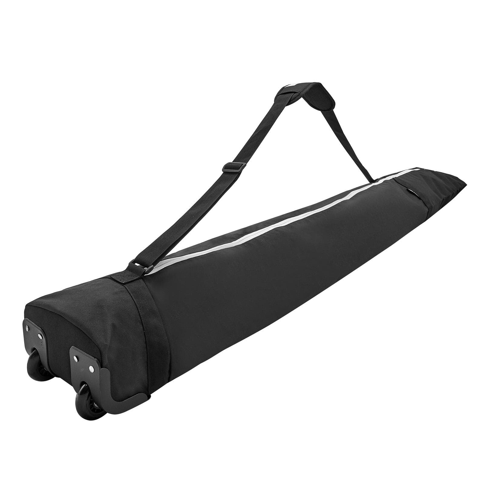 Roller Snowboard Bag with Wheels Waterproof Ski Equipment Storage Bag black