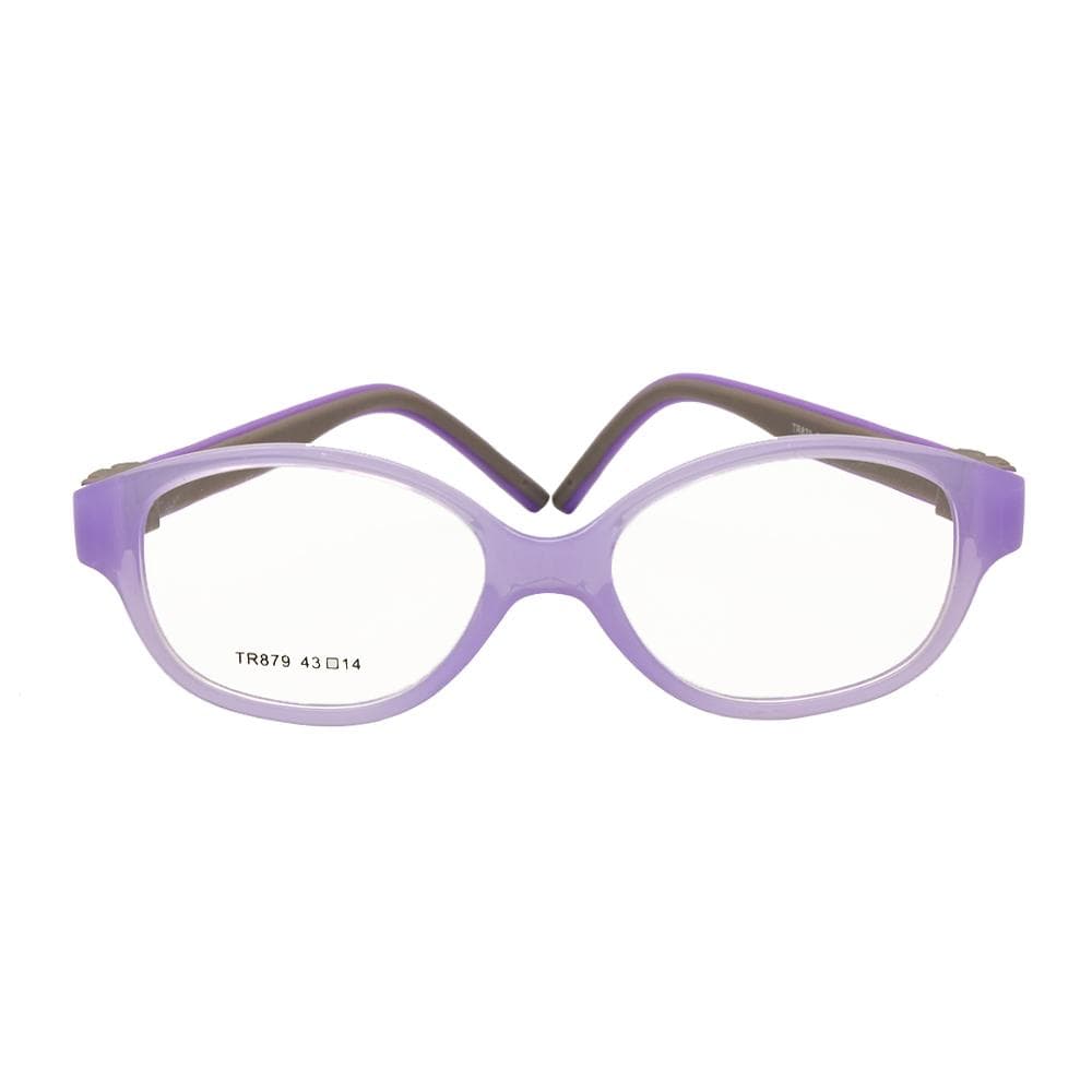 Flexible Silicone Kids Glasses Size 43 No Screw Bendable Frame for Boys Girls Unbreakable Optical Eyewear