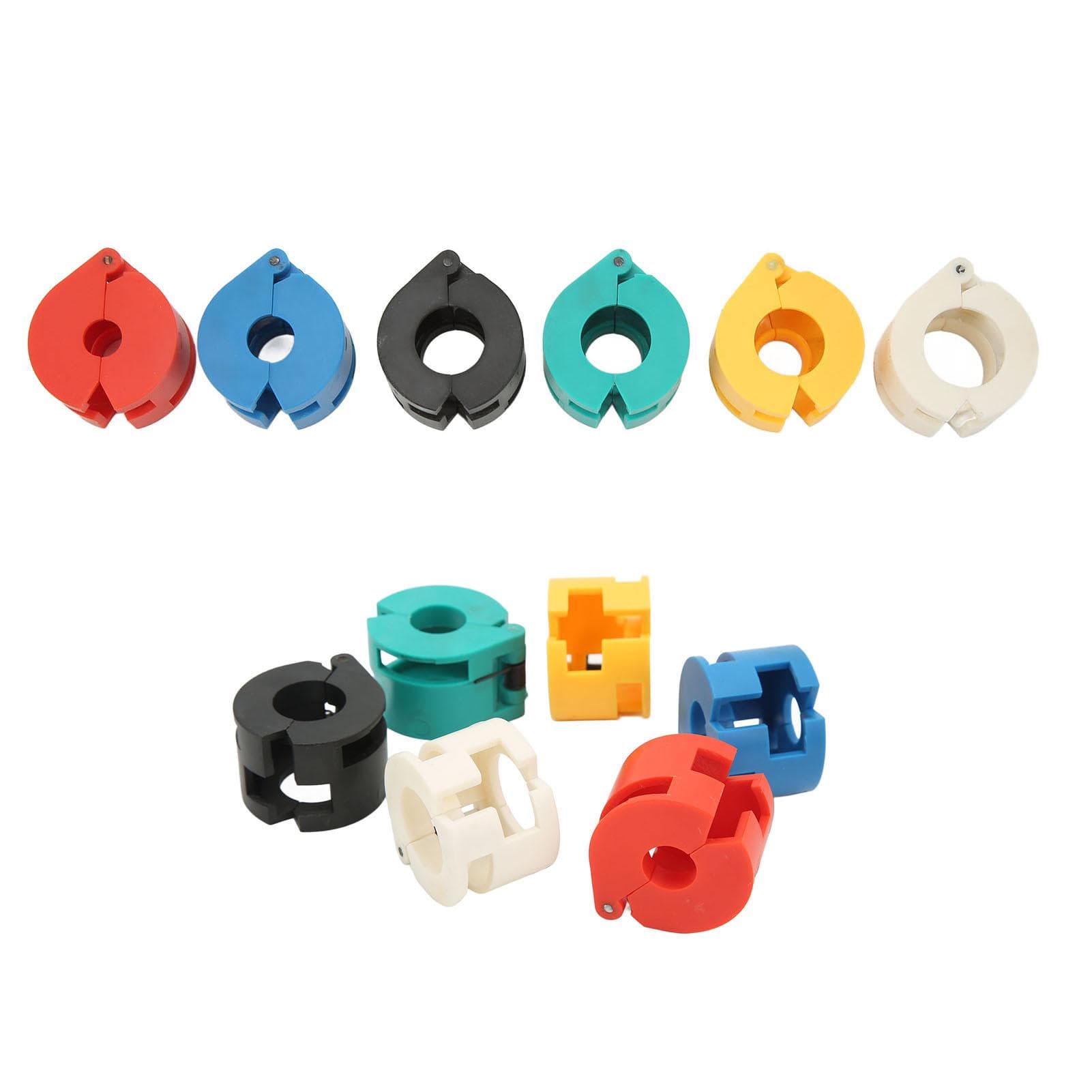 6 Pcs AC Fuel Line Spring Lock Coupler Disconnect Tool Set Air Conditioning Line Remover Universal