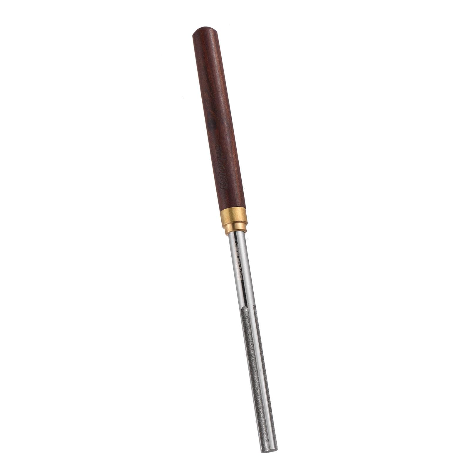 Baroque Guitar Fret Crowning File Fret Repairing Tools with 4 Size Edges Narrow/Medium/Wide Notch brown