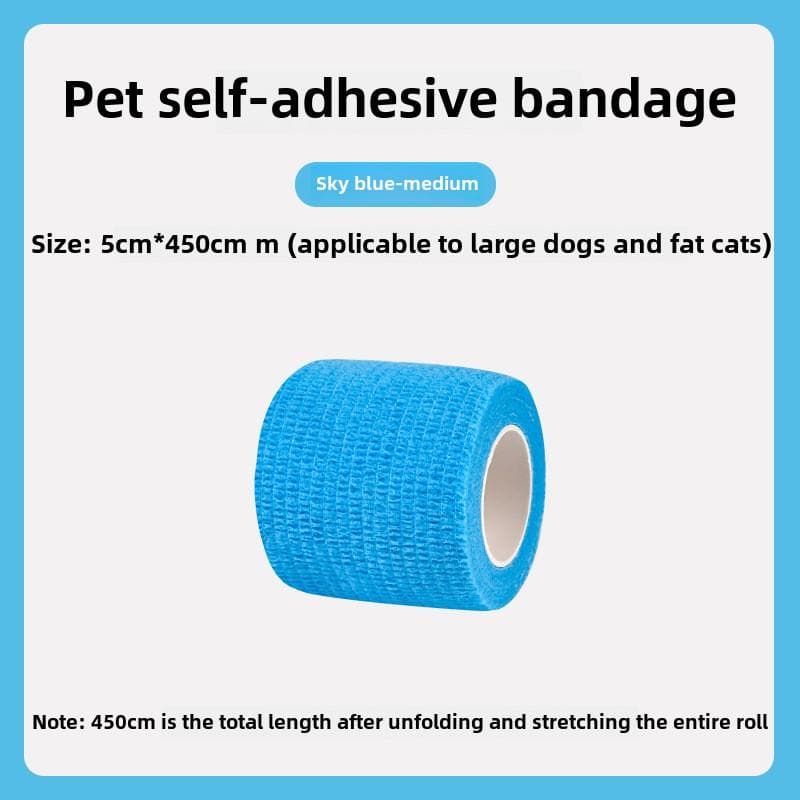 Dog Shoes, Foot Bindings, Disposable Foot Covers, Anti-dirty When Going Out, Walking The Dog, Teddy Bigbear Bandages self-adhesive strap
