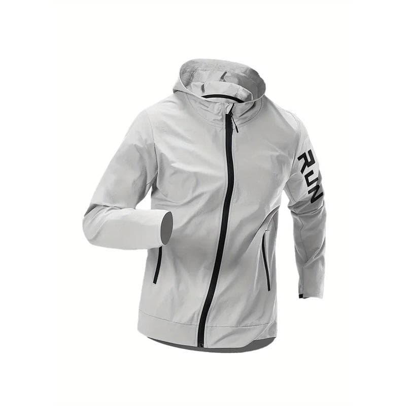 Men's Sports Clothes Morning Running Clothes Loose Fall Quick Dry Clothes Training Cycling Sports Gym Equipment XXL grey