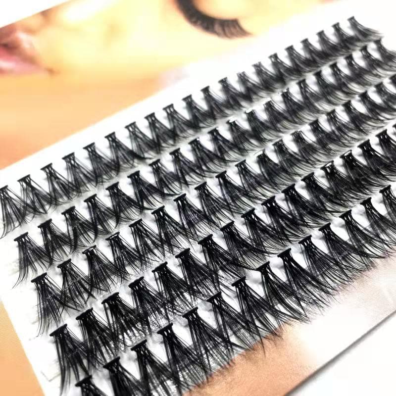 5 Rows Women Beauty Mink Eyelash Extension Volume False Eyelashes Individual Lashes Natural Soft Thick Cluster Eyelashes 13mm