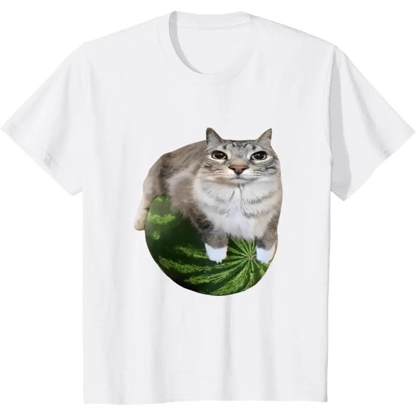 Shirt Men's Women's Fashion Hip Hop Short Sleeve T-Shirt Cotton T-Shirt Street 5XL white