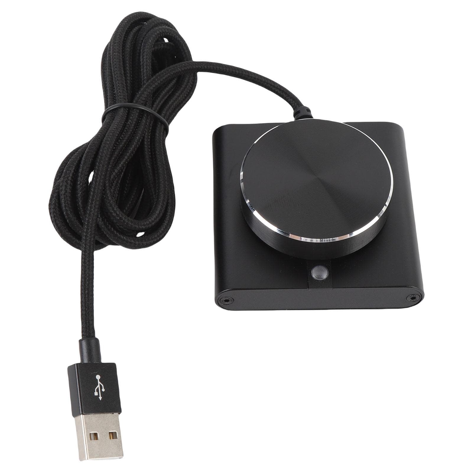 USB Volume Control Knob for PC External Media Adjustment Controller with 1 Key Mute Function Plug